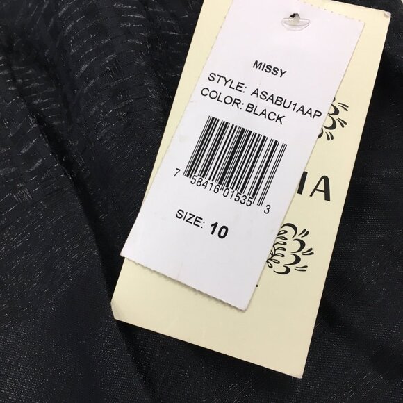 Dark Fairy Tank Dress Whimsigoth Women Size 10 Black Sleeveless - Picture 10 of 10